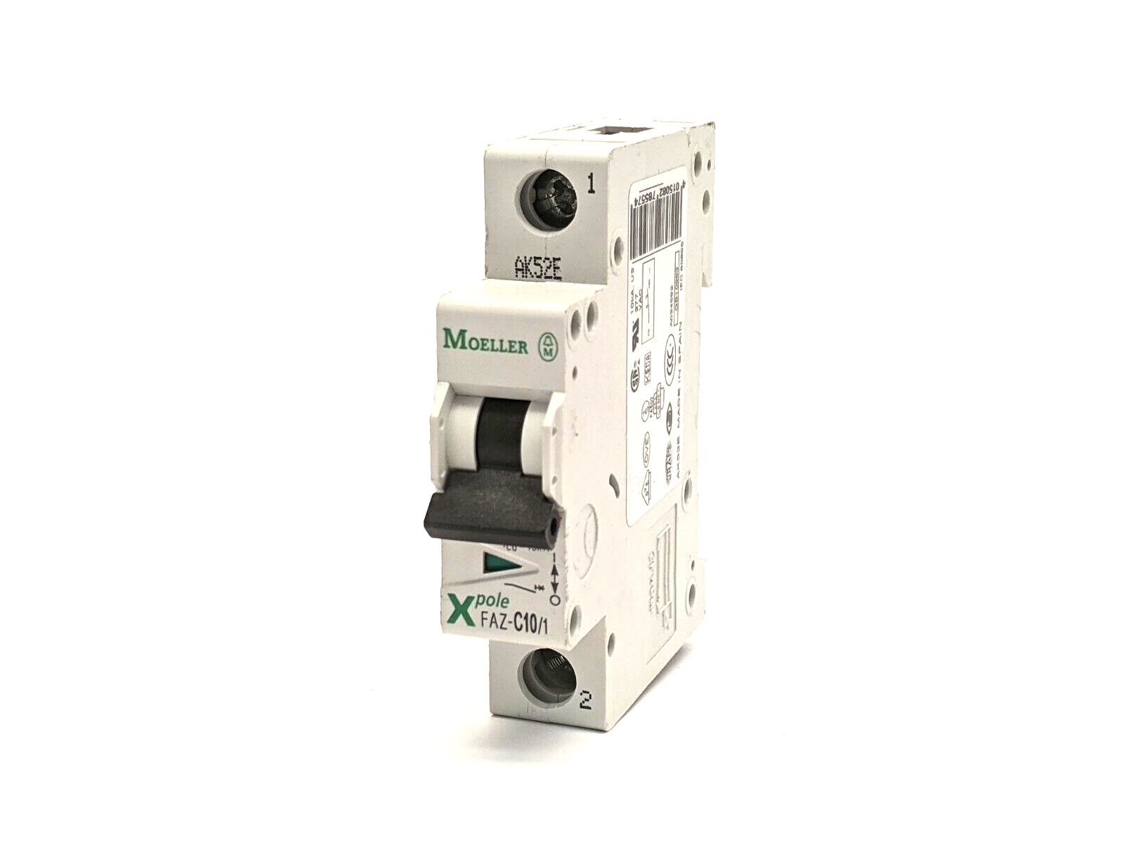 Moeller FAZ-C10/1 Miniature Circuit Breaker 1-Pole 10 Amp - Maverick Industrial Sales