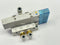 SMC SY5400-5U1-NA Solenoid Valve 5-Port w/ 5-Port Manifold Base - Maverick Industrial Sales