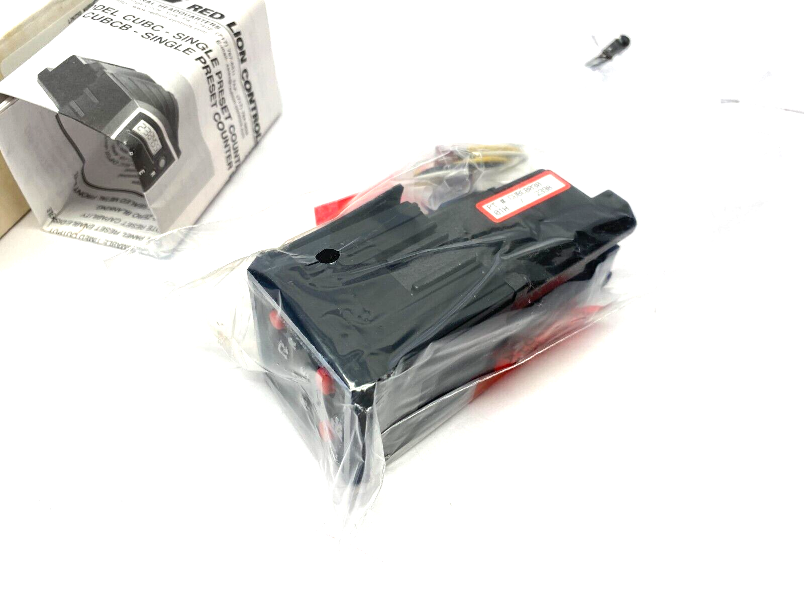 Red Lion CUBCB030 Single Preset Counter w/ Batch Indication 10-28VDC - Maverick Industrial Sales