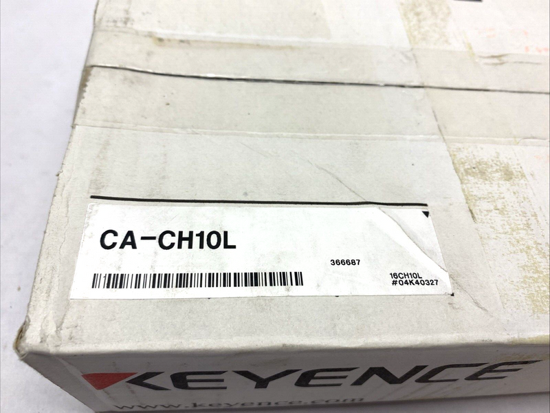 Keyence CA-CH10L L-shaped Connector Camera Cable 10-M for High Speed Camera - Maverick Industrial Sales