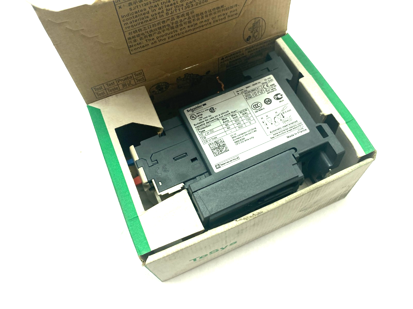 Schneider Electric LR3D332 TeSys Deca Thermal Overload Relay 921590 - Maverick Industrial Sales