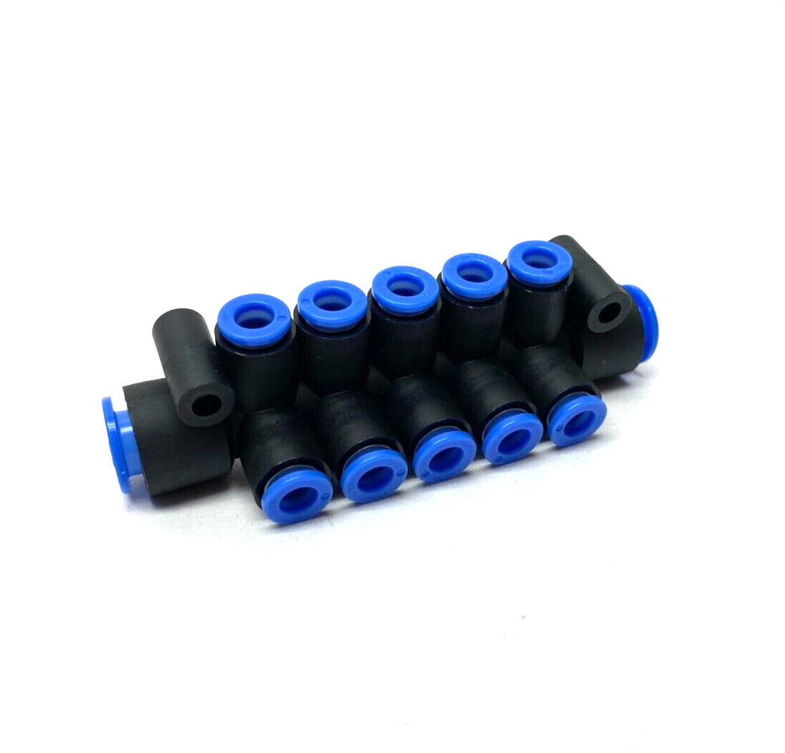 SMC KM11-06-10-10 Pneumatic Push-to-Connect Manifold Fitting - Maverick Industrial Sales