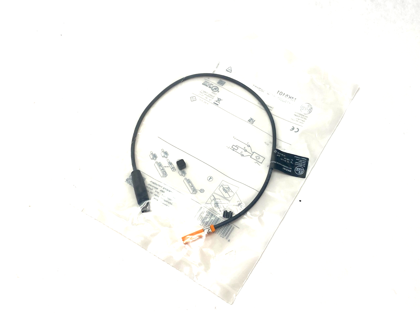 Ifm MK5101 T-Slot Cylinder Sensor PNP 10-30VDC MKT3028BBPKG/G/0,3M/ZH/AS - Maverick Industrial Sales