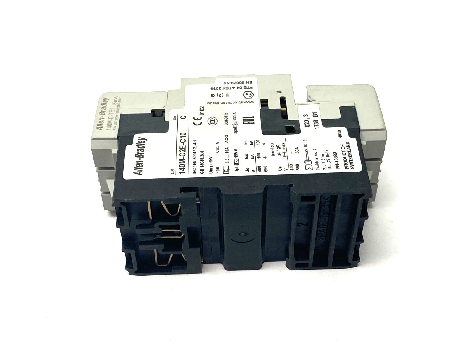 Allen Bradley 140M-C2E-C10 Ser. C Motor Protecting Circuit Breaker - Maverick Industrial Sales
