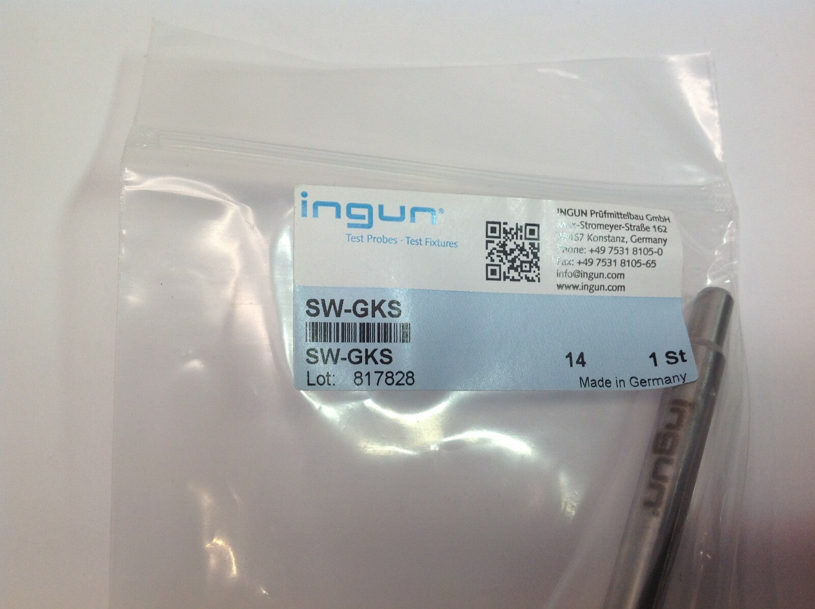 SW-GKS | Ingun Insertion Tool - New - Maverick Industrial Sales