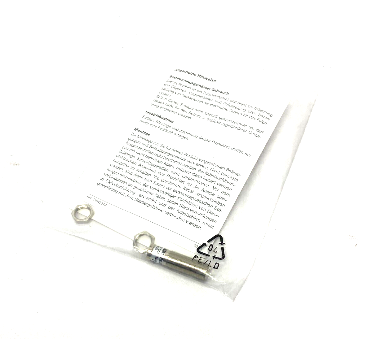 Baumer MY-COM BS75 My-Com Precision Switch Break Function NC Mechanical 10211484 - Maverick Industrial Sales