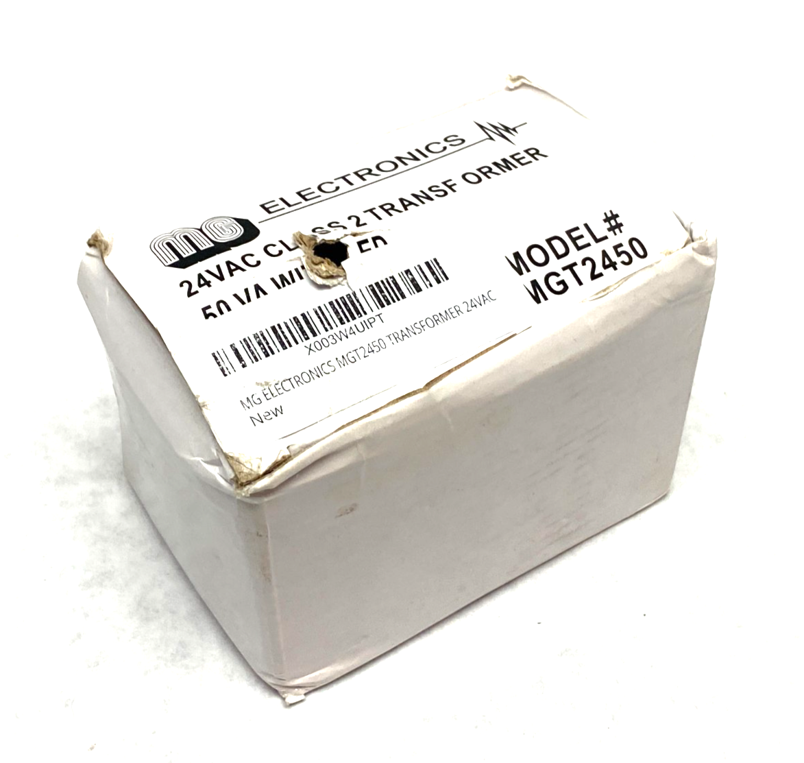 MG Electronics MGT2450 Plug-In Transformer Adapter, 24VAC - Maverick Industrial Sales
