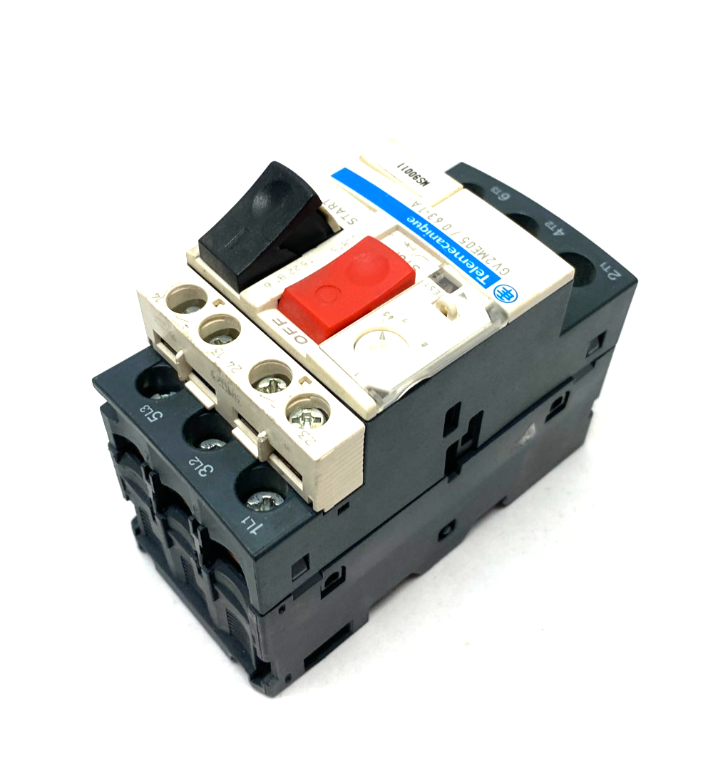 Schneider Electric Telemecanique GV2ME05 TeSys Deca Manual Starter and Protector - Maverick Industrial Sales