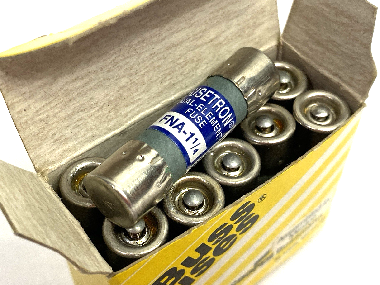 FNA-1-1/4 | Cooper Bussmann Fusetron Time-Delay Fuses BOX OF 10 - New Other - Maverick Industrial Sales