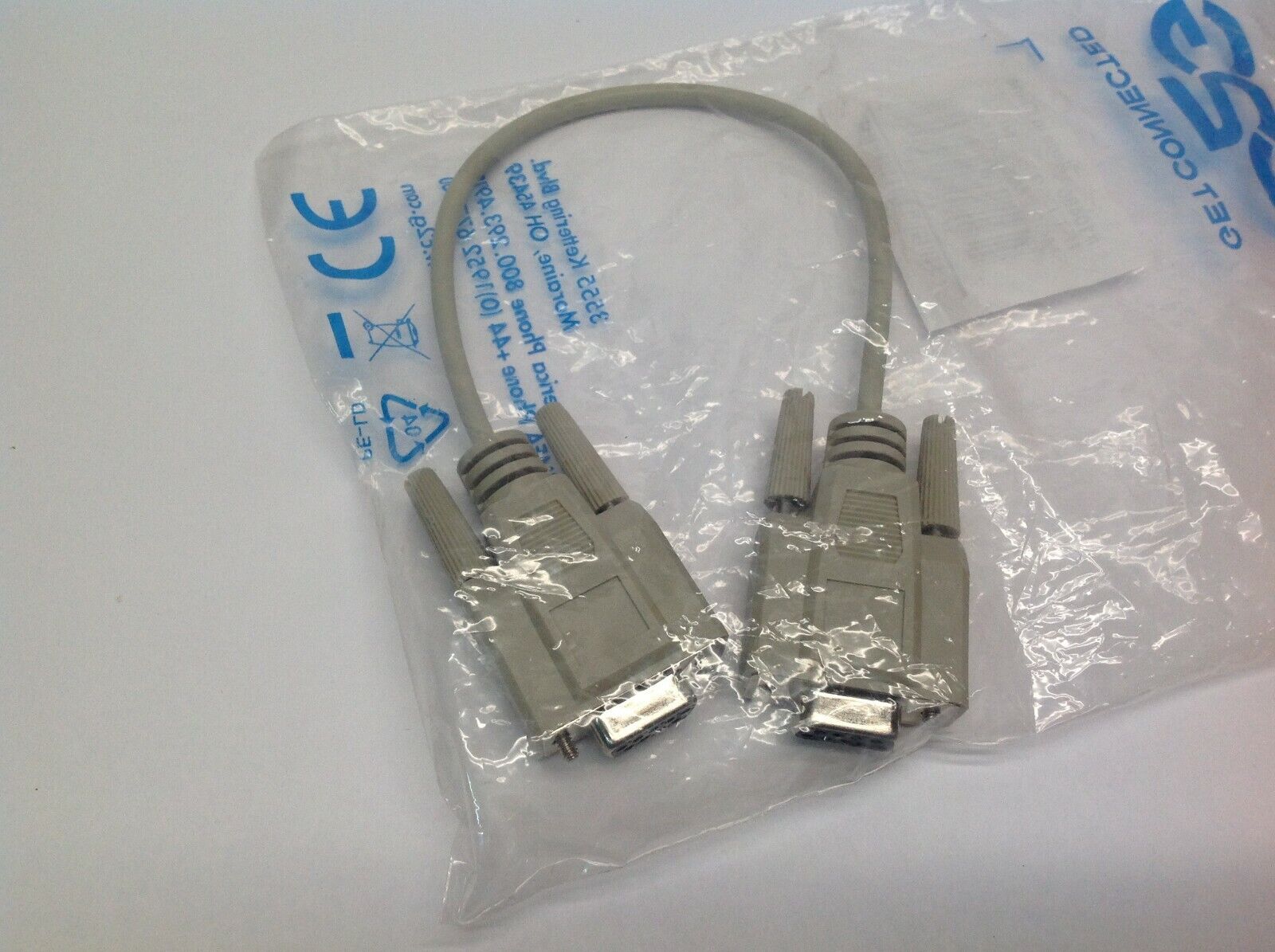 C2G 10480 1FT DB9 F/F Null Modem/Serial - Maverick Industrial Sales