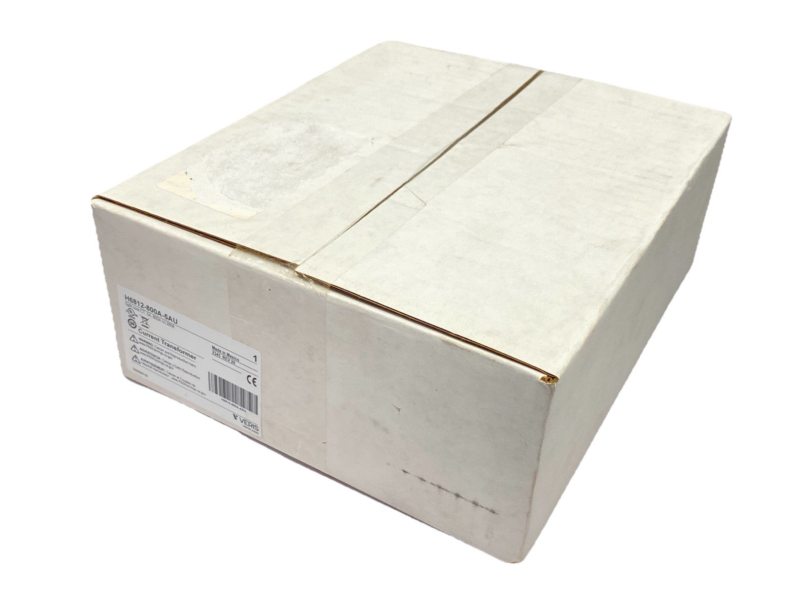 Veris H6812-800A-5AU Large Split Core Current Transformer 5A, 800A - Maverick Industrial Sales