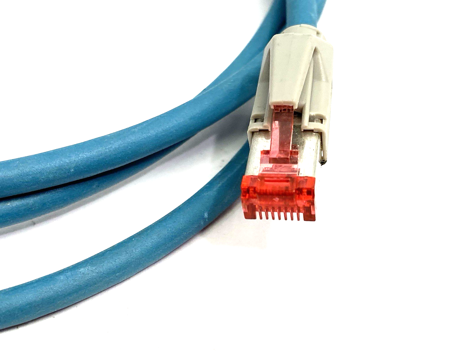 Keyence OP-87457 Ethernet Cable M12 4-Pin to RJ45, NFPA79-Compatible Straight 2m - Maverick Industrial Sales