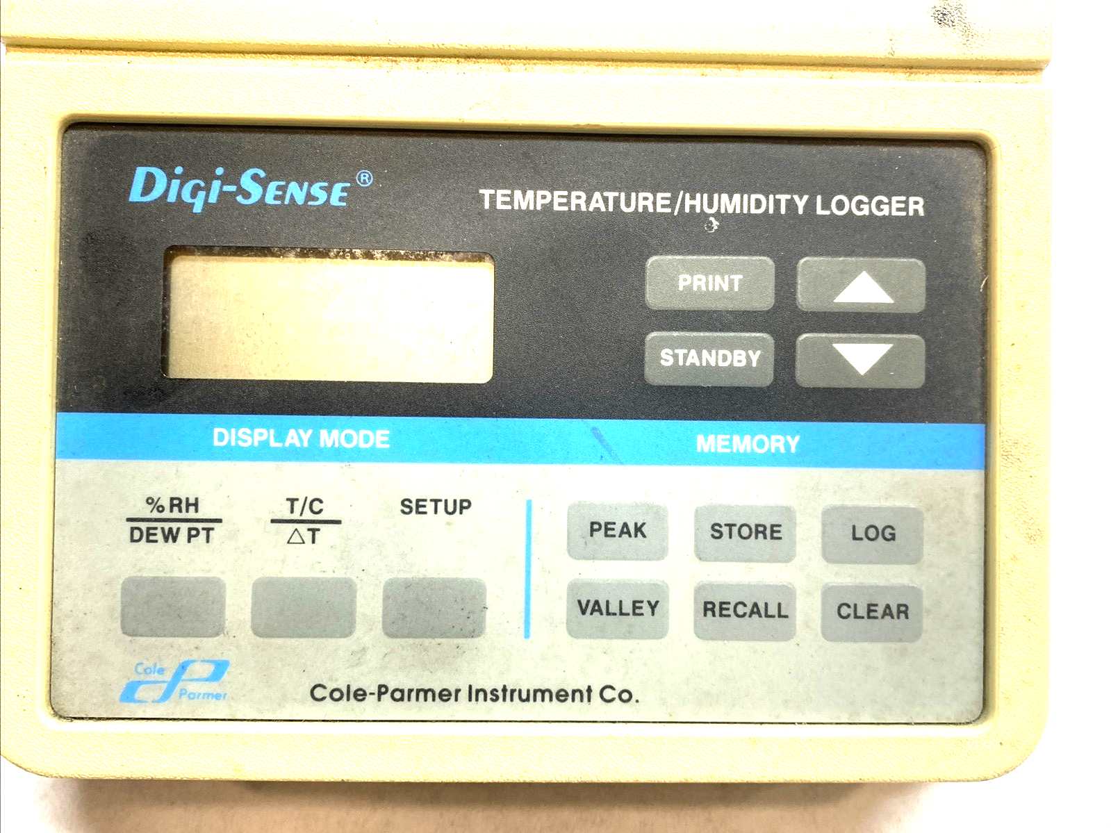 91090-00 | Digi-Sense Thermometer Humidity Temperature Logger Type J Sensor - Used - Maverick Industrial Sales