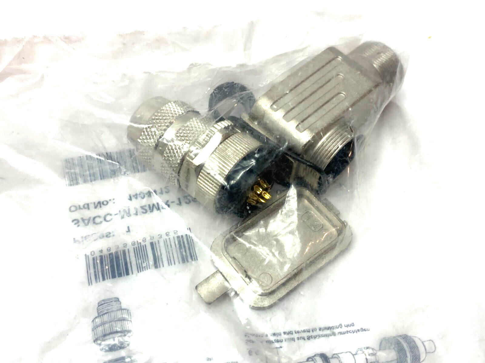 SACC-M12MR-12SOL-PG-9-M SH,1404412 | Phoenix Contact SACC-M12MR-12SOL-PG-9-M SH Angled Plug Connector 12-Pos 1404412 - New - Maverick Industrial Sales