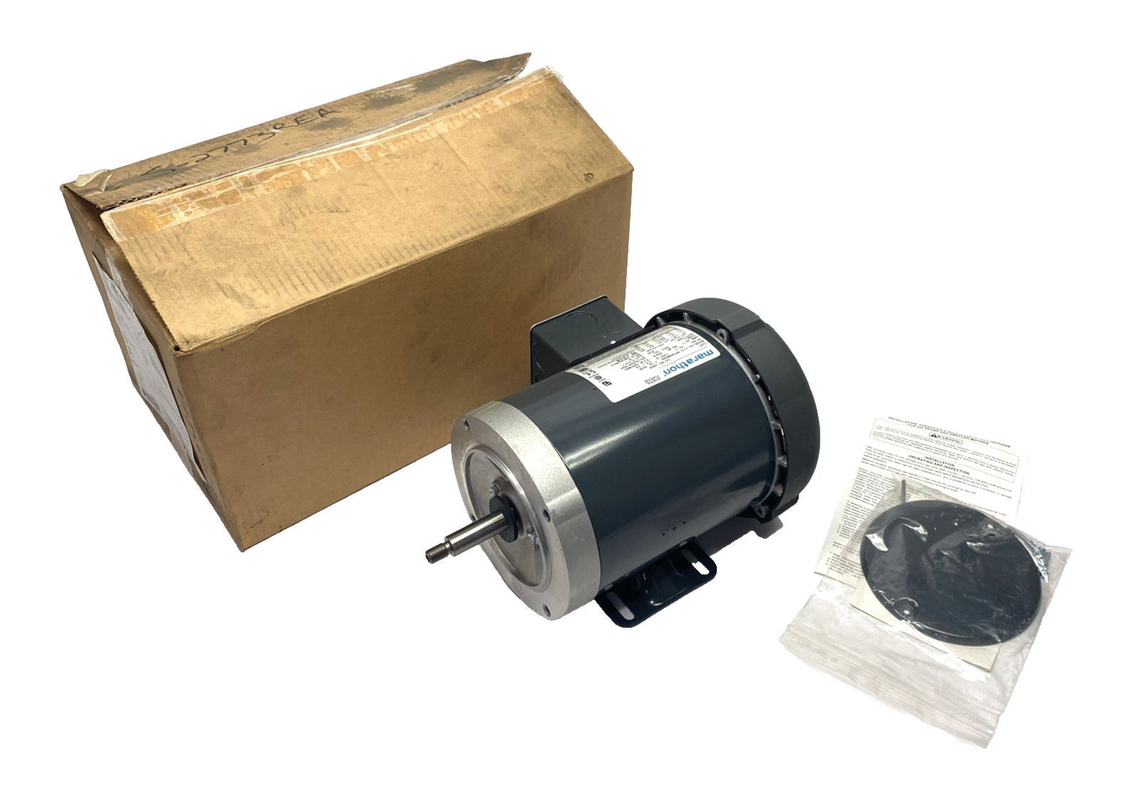 Marathon J063A Jet Pump Motor V V D 56T34F99029 K 3PH 1HP 0.75kW 230/460V - Maverick Industrial Sales