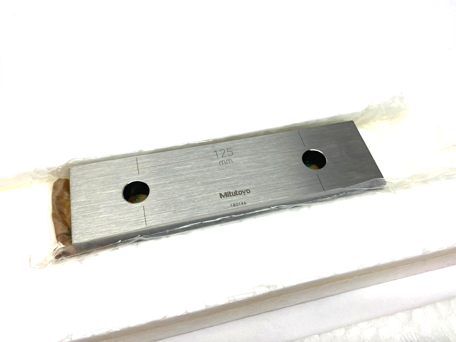 Mitutoyo 611802-516 Rectangular Gage Block 125mm ASMEK/YJ - Maverick Industrial Sales