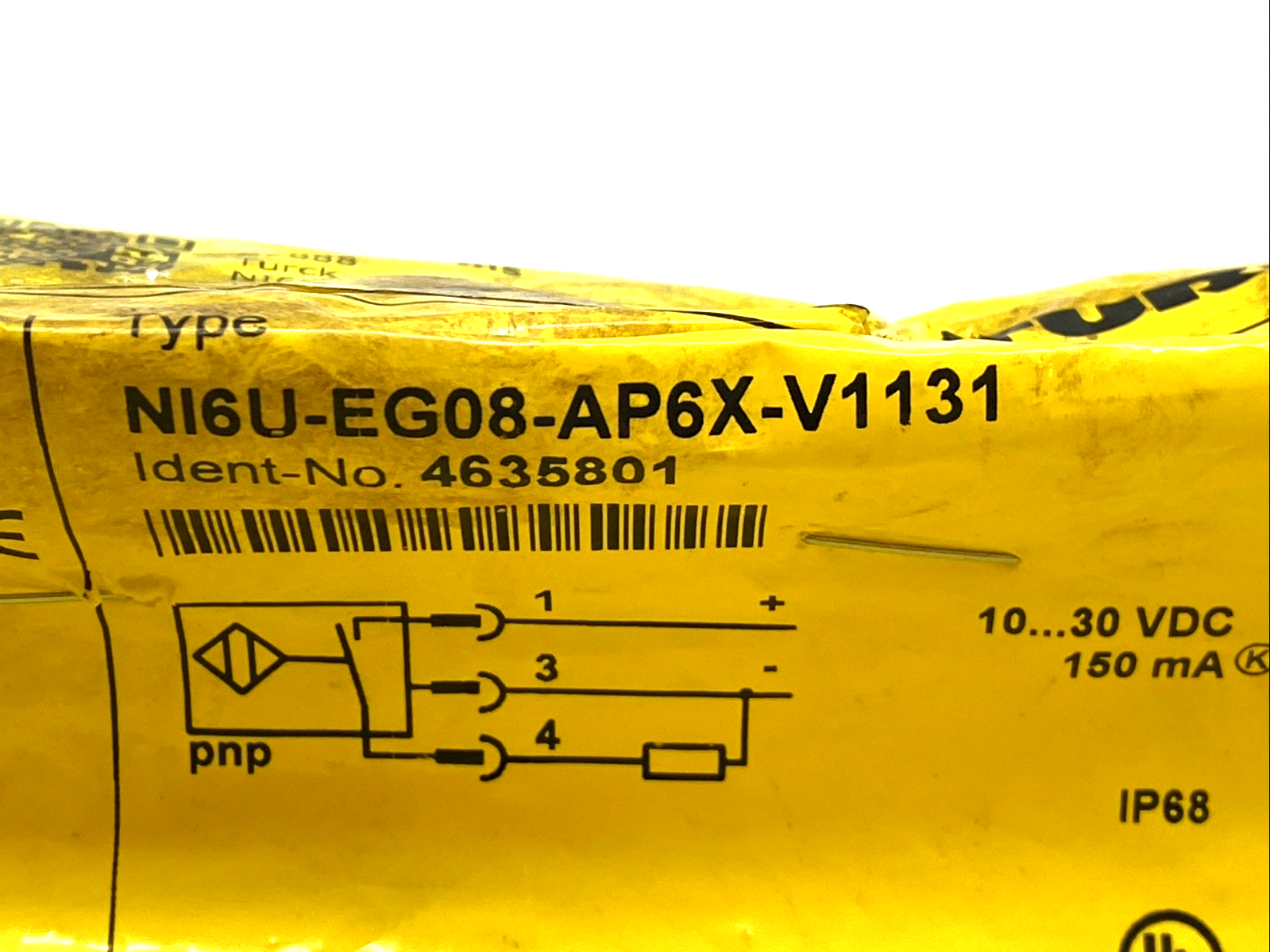 NI6U-EG08-AP6X-V1131 | Turck Inductive Sensor M8 6mm PNP NO IP68 MISSING NUT - Used - Maverick Industrial Sales