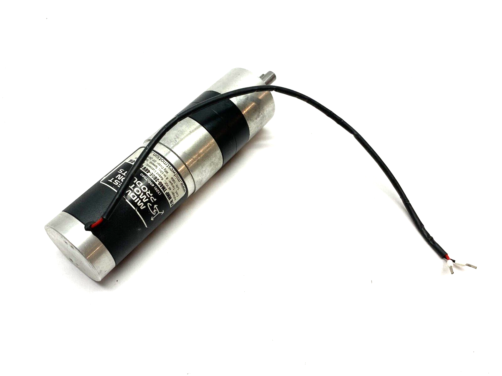 Midwest Motion Products MMP TM40-285E-48V GP42-014 Gear Motor 388rpm 48VDC - Maverick Industrial Sales