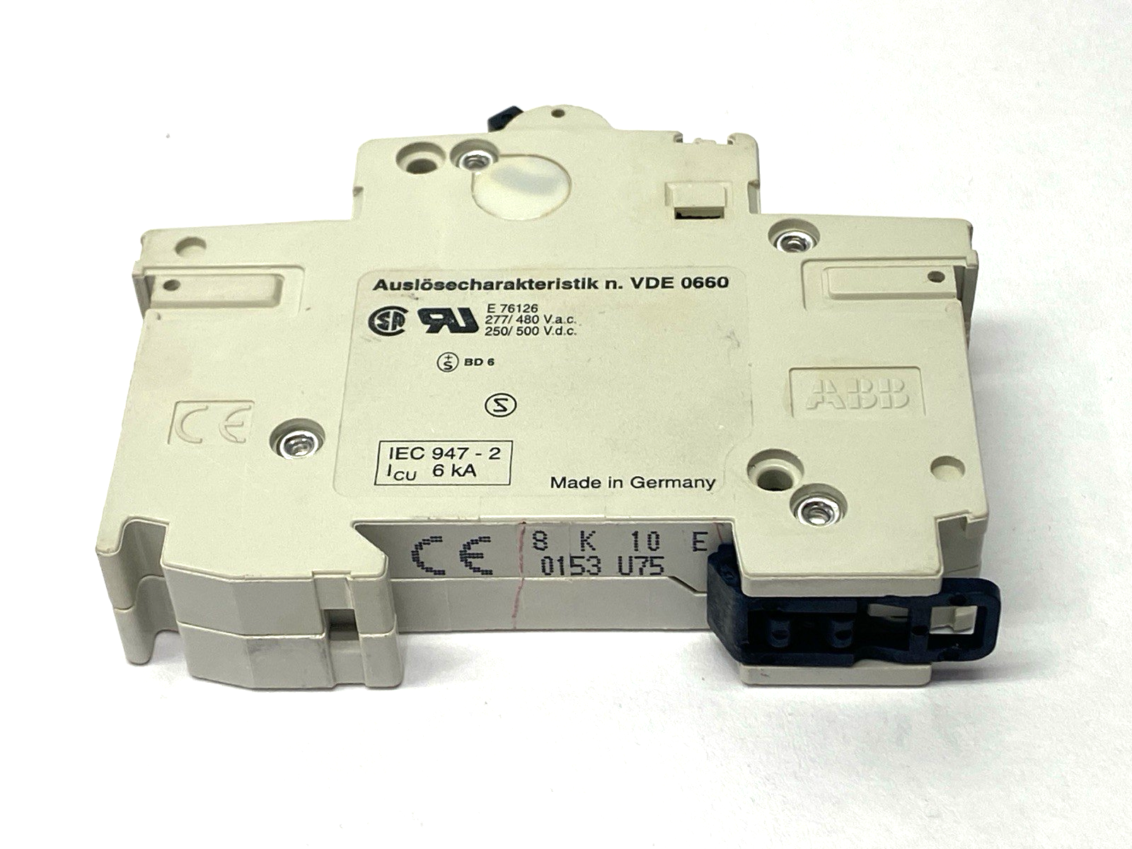 ABB S281UC-K10A Circuit Breaker 1-Pole - Maverick Industrial Sales
