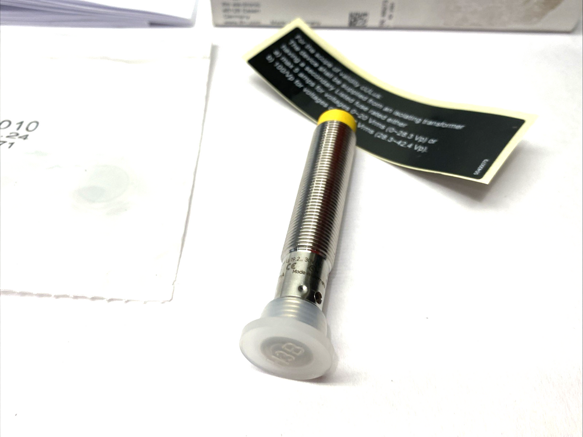 GF711S | ifm Fail-Safe Inductive Sensor, PNP 2x OSSD, GIFA4004-2PS/SIL2/V4A/US - New – Open box - Maverick Industrial Sales