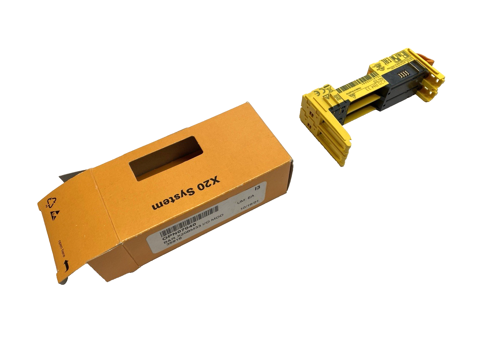 X20BM33 | B&R Automation Rev. E0 I/O Base Bus Module - New – Open box - Maverick Industrial Sales