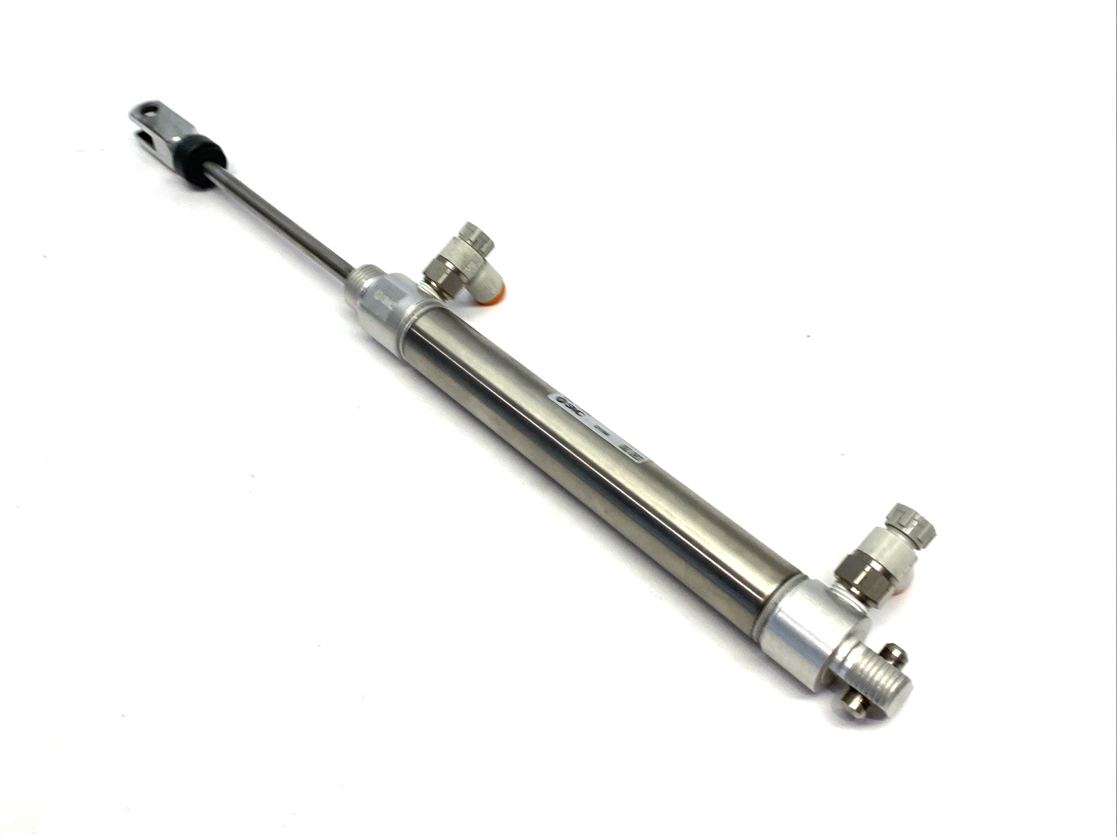 NCMC075-0400 | SMC Round Body Air Cylinder, 0.75" Bore, 4" Stroke - Used - Maverick Industrial Sales