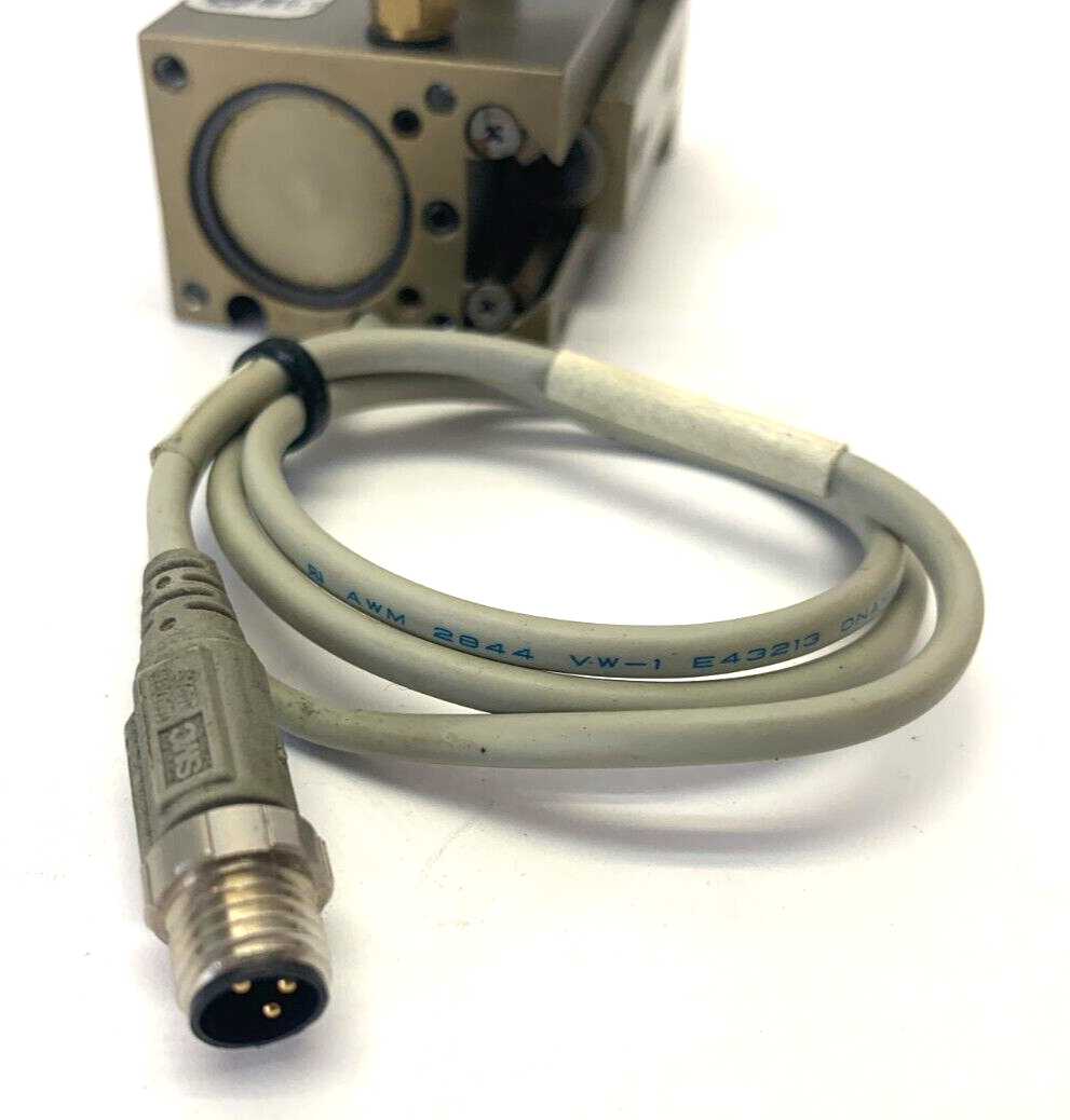 MPS-2-1 | Robohand Mini Roller Bearing Dual V-Rail Pneumatic Slide 0.5" Stroke - Used - Maverick Industrial Sales