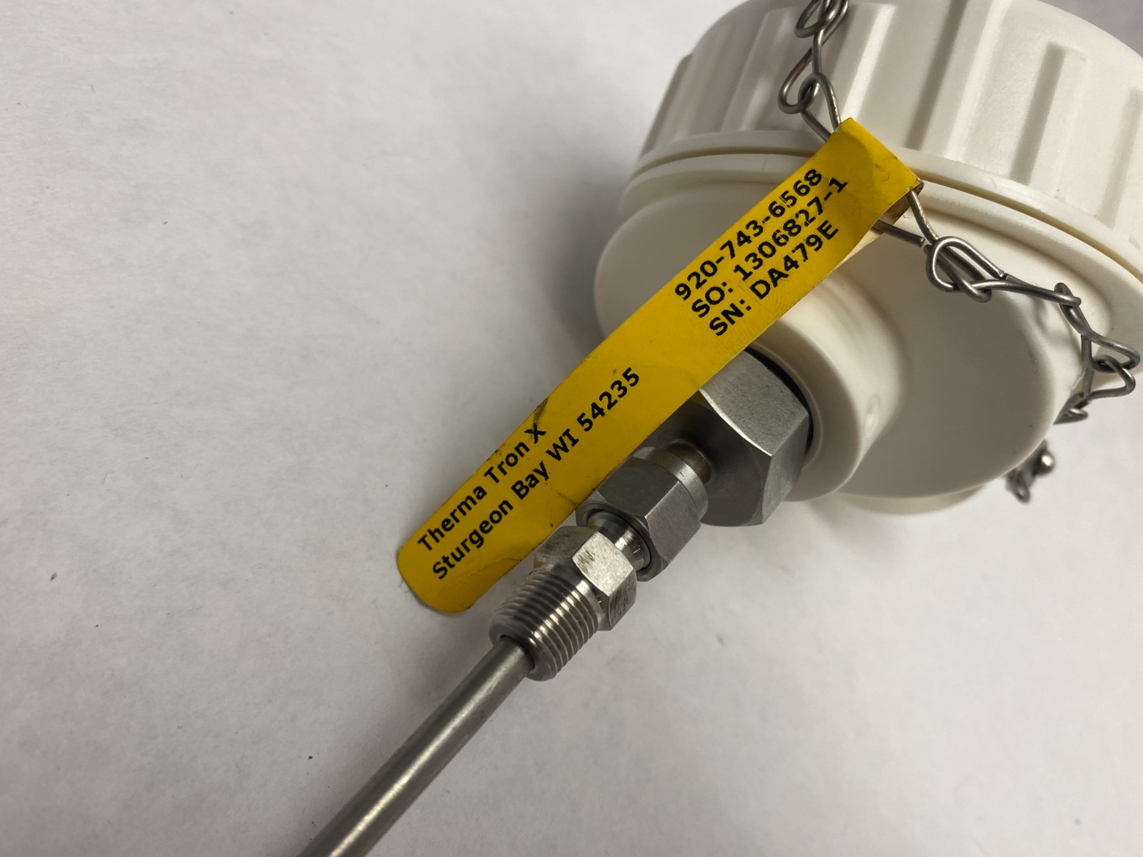 Therma Tron X J38U-006-12A-9HP63 Pyromation Thermocouple Probe Sensor - Maverick Industrial Sales