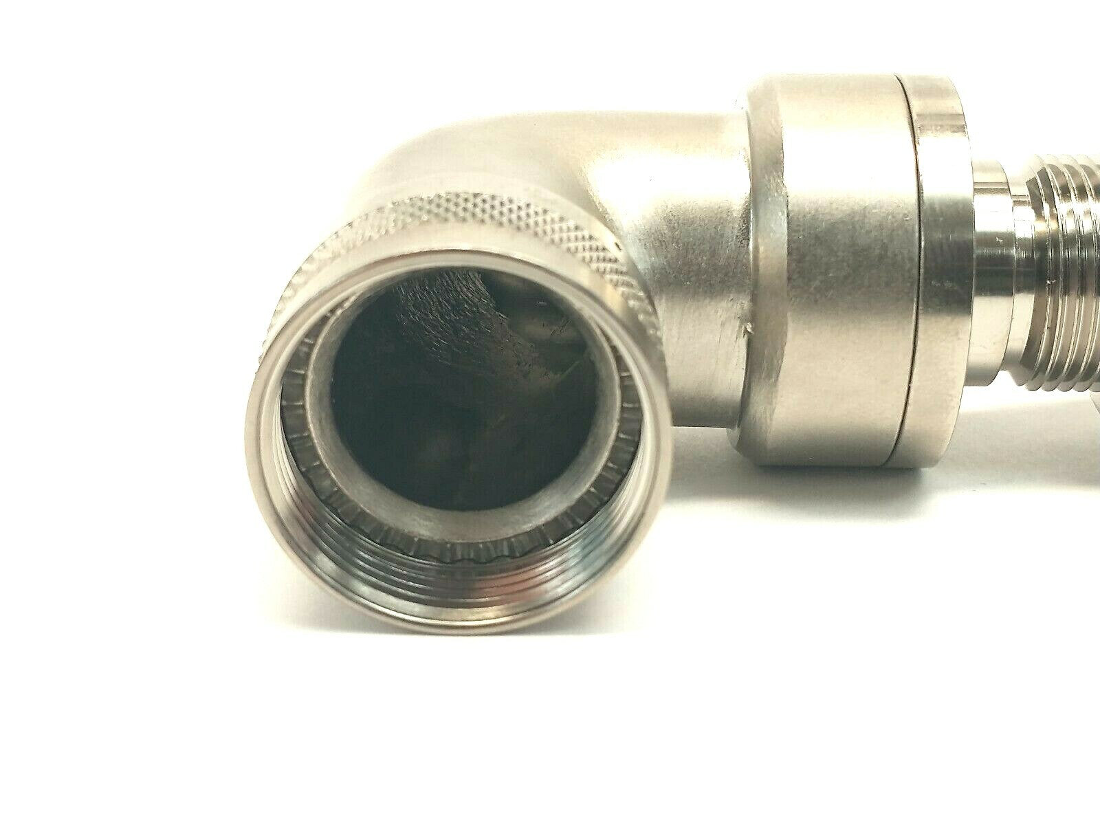 Milnec BME4-011N Aluminum 90 Degree Shell Size 16 Environmental Backshell 2046 - Maverick Industrial Sales