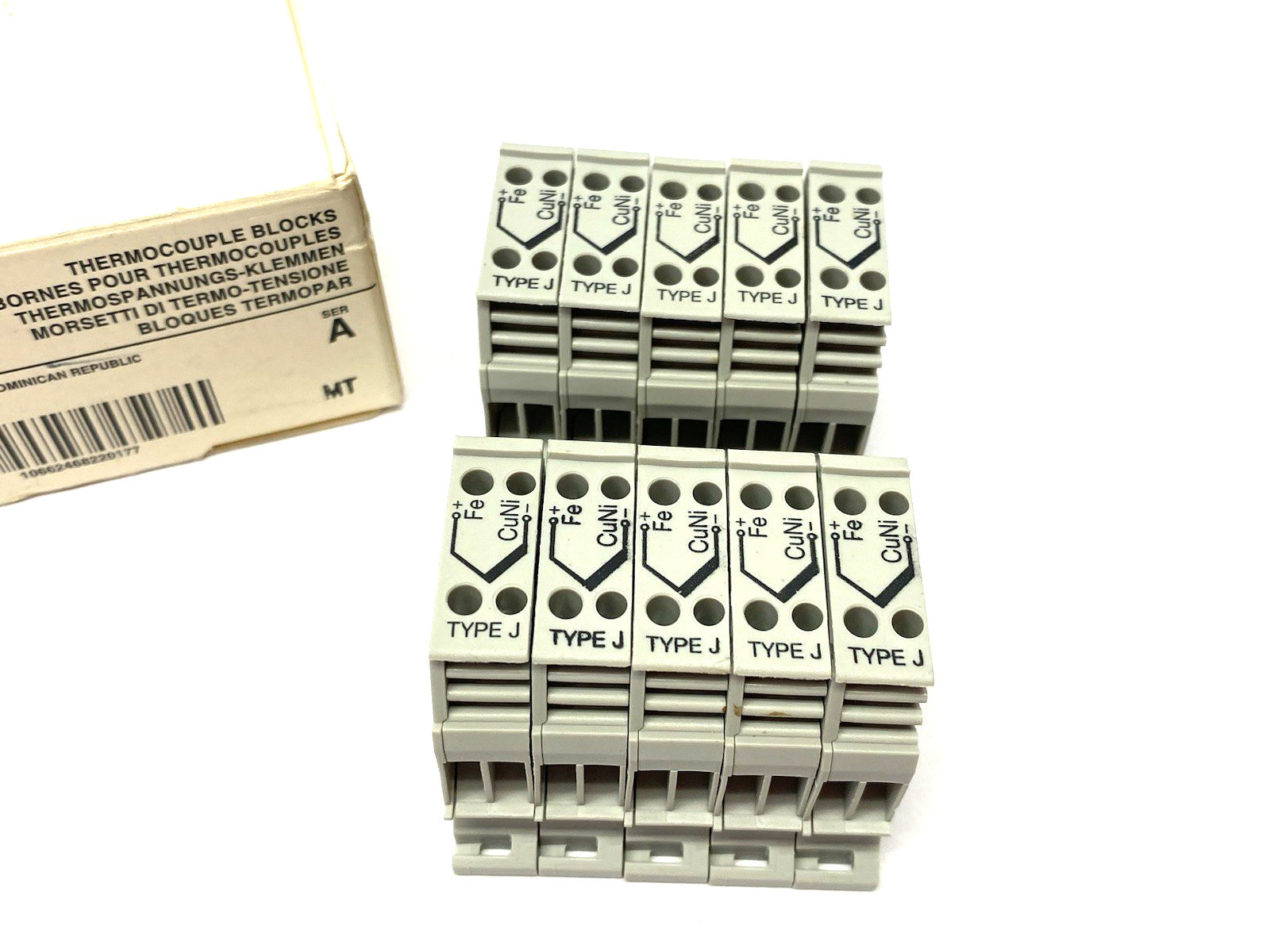 1492-WTC3J | Allen Bradley Ser. A Thermocouple Blocks PKG OF 10 - New – Open box - Maverick Industrial Sales