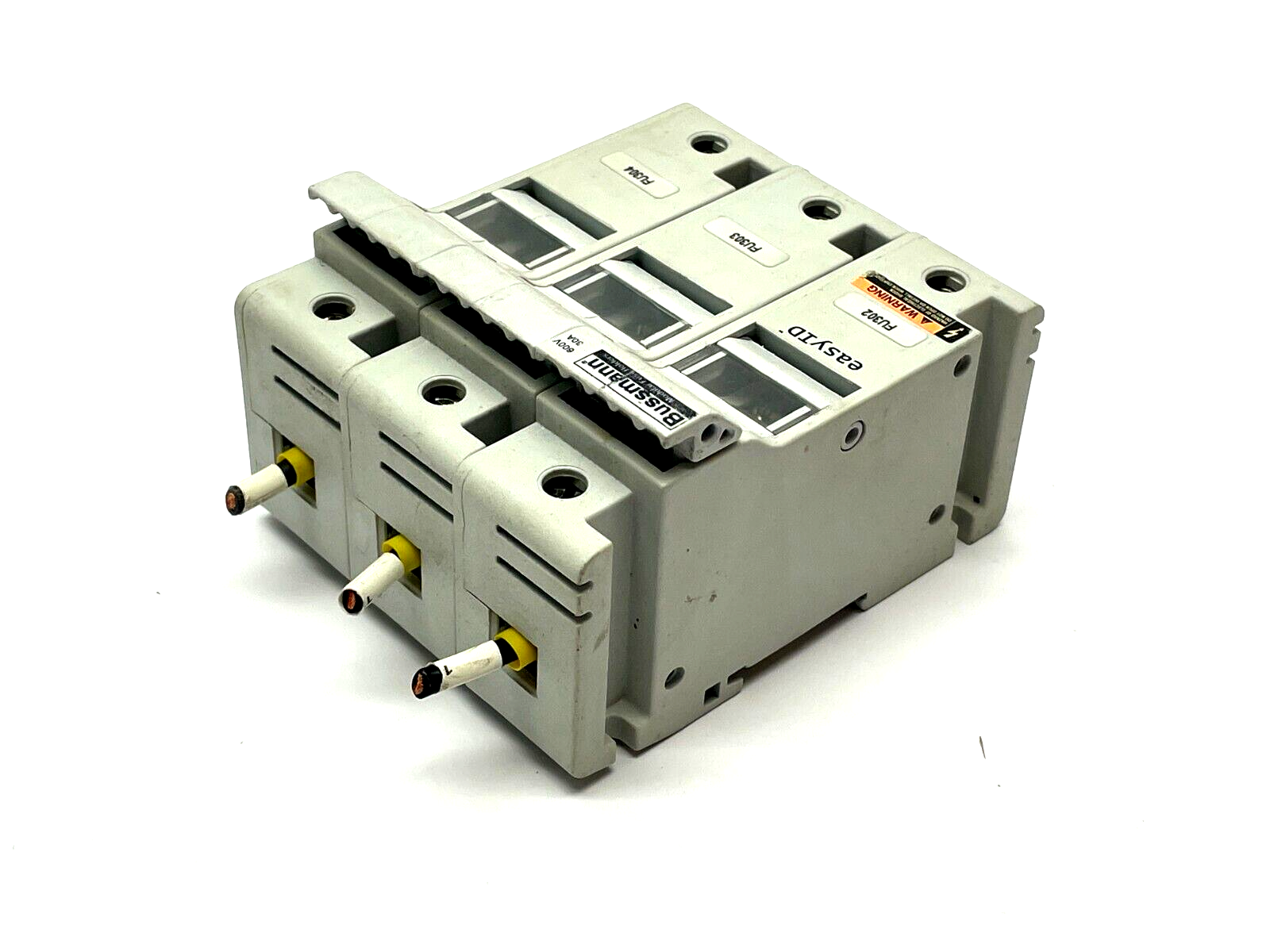 Bussmann CH30J3I Modular Fuse Holder 600VAC 30A 200kA 3-Pole - Maverick Industrial Sales