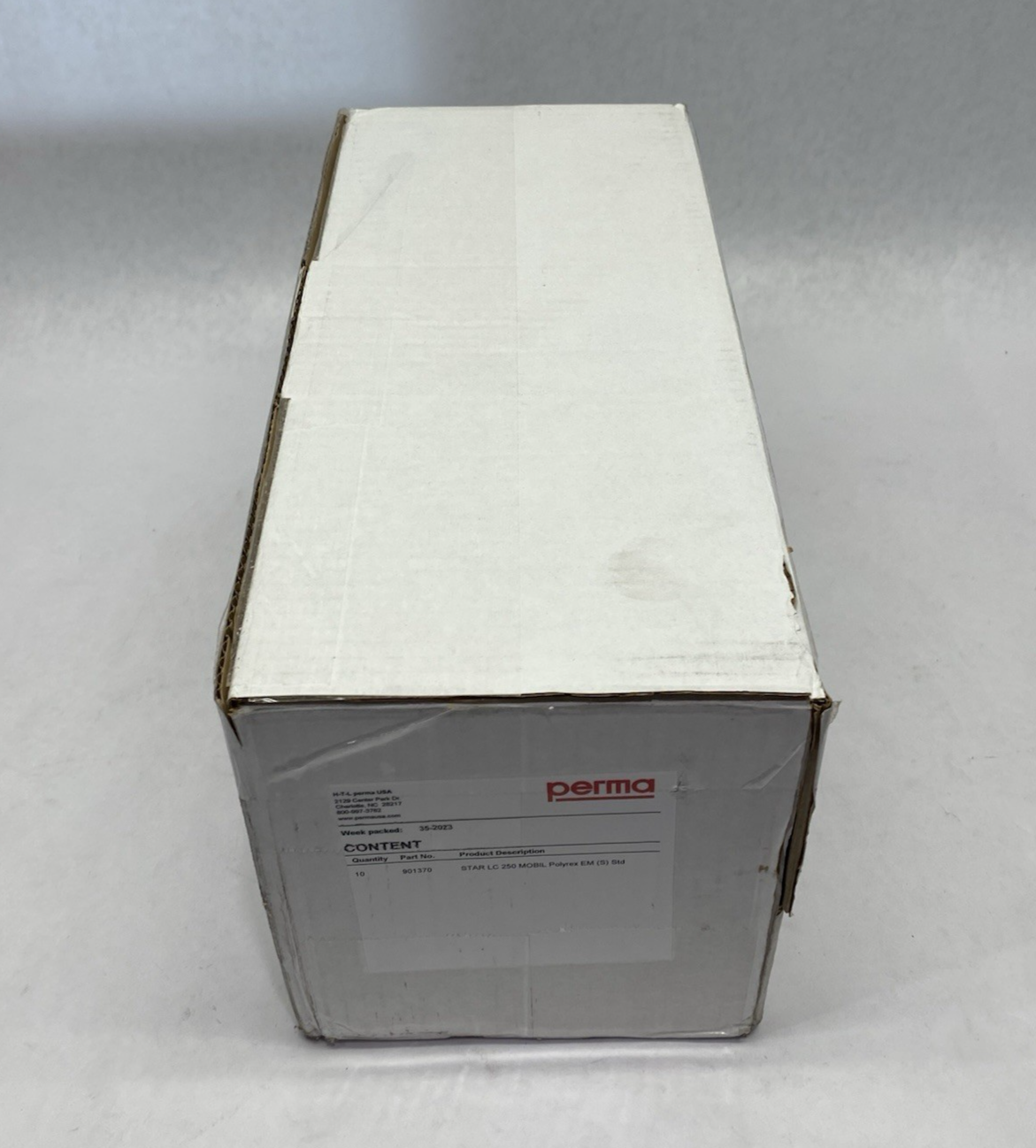 901370 | Perma STAR Lubrication Cartridge 250cc filled w/ MOBIL Polyrex EM 10-PACK - New – Open box - Maverick Industrial Sales