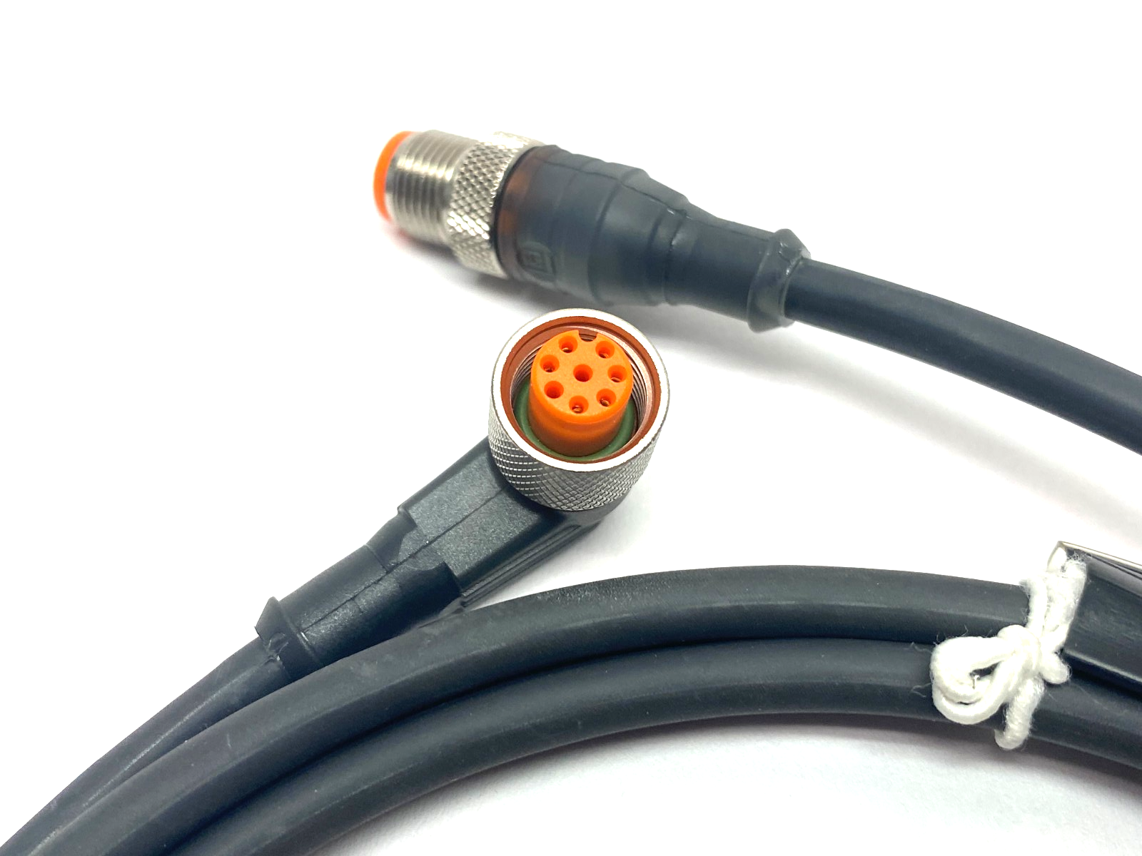 Lumberg RST 8-RKWT 8-6-337/2M Double Ended Right Angle Cordset 8-Pin M to F - Maverick Industrial Sales
