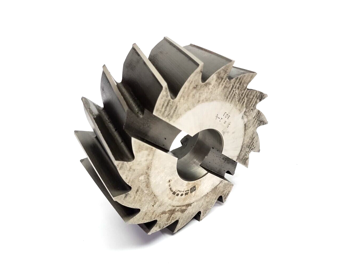 CSH516 | Moon Cutter Shell End Mill Right Hand 5" Dia x 2-1/4", 1-1/2" Hole Dia. - Used - Maverick Industrial Sales
