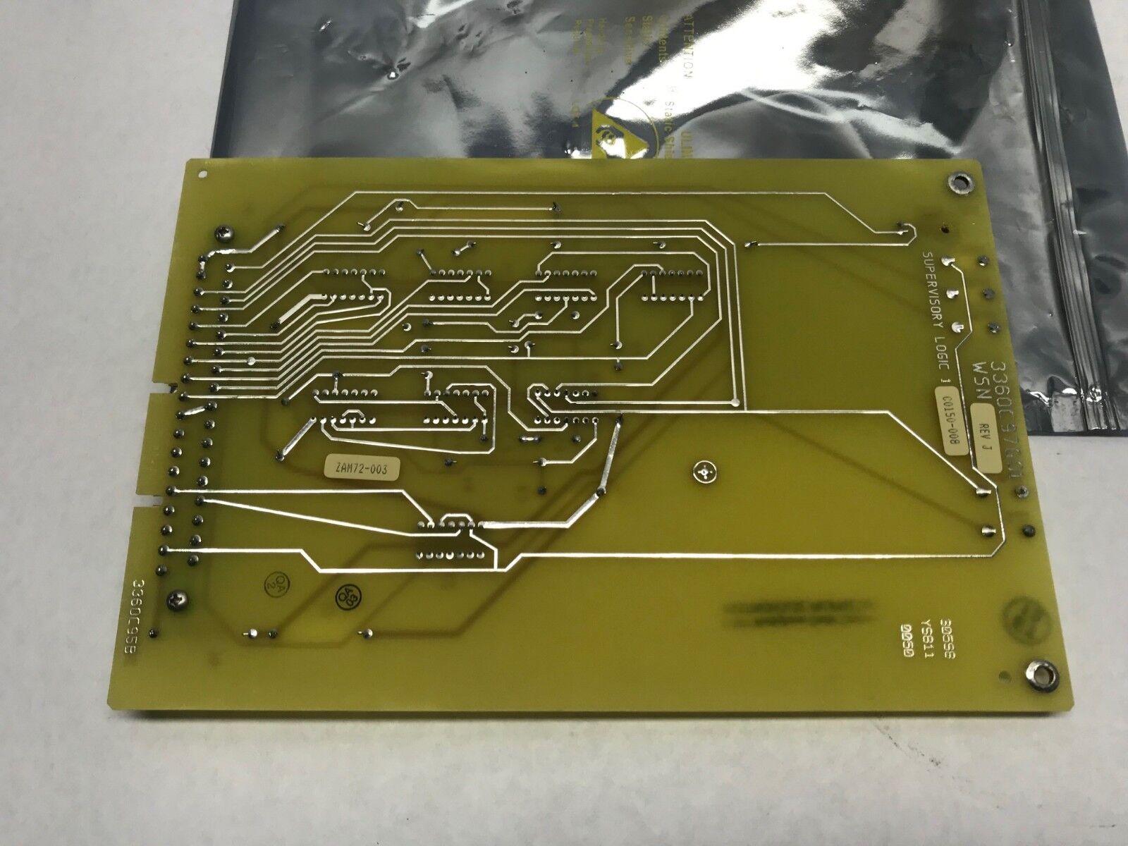 Westinghouse 3360C97G01 WSN Rev. J Supervisory Logic 1 Printed Circuit Board - Maverick Industrial Sales