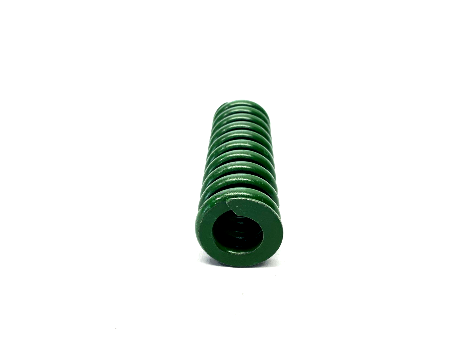 9595K84 Green Chrome Die Spring 1-1/4" Hole Dia. x 3-1/2" Length LOT OF 4 - Maverick Industrial Sales