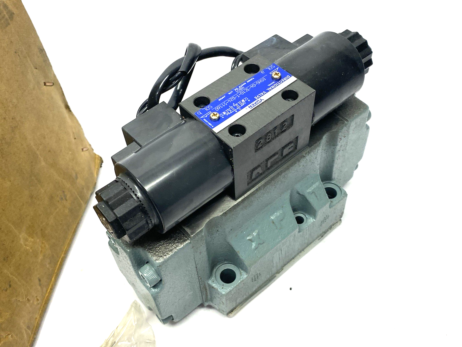 Yuken DSHG-04-3C10-T-D24-51160 Pilot Operated Directional Control Valve - Maverick Industrial Sales