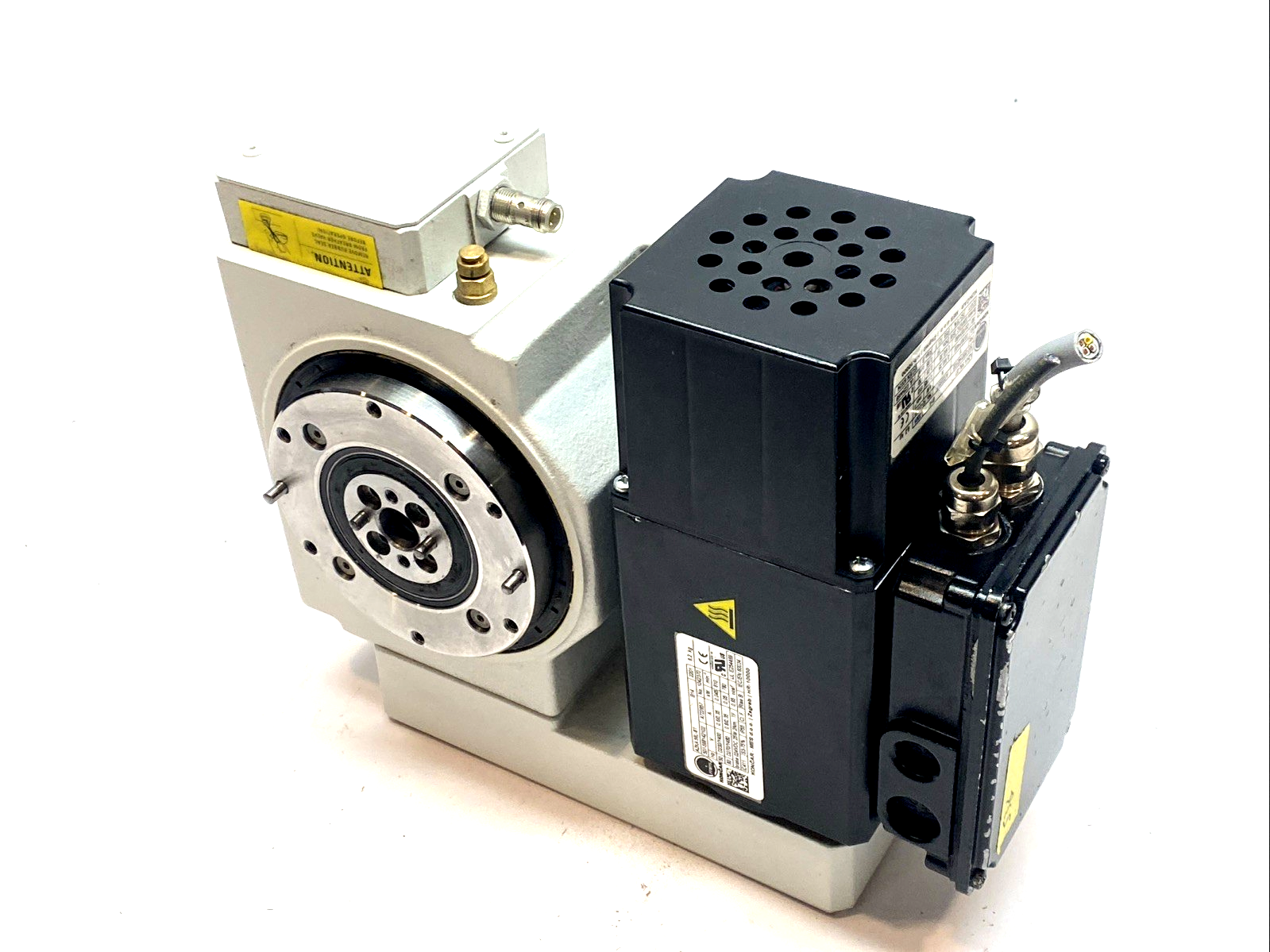 TC0120G | Weiss Rotary Indexing Table 120mm Flange High Precision Cam Indexer - Used - Maverick Industrial Sales