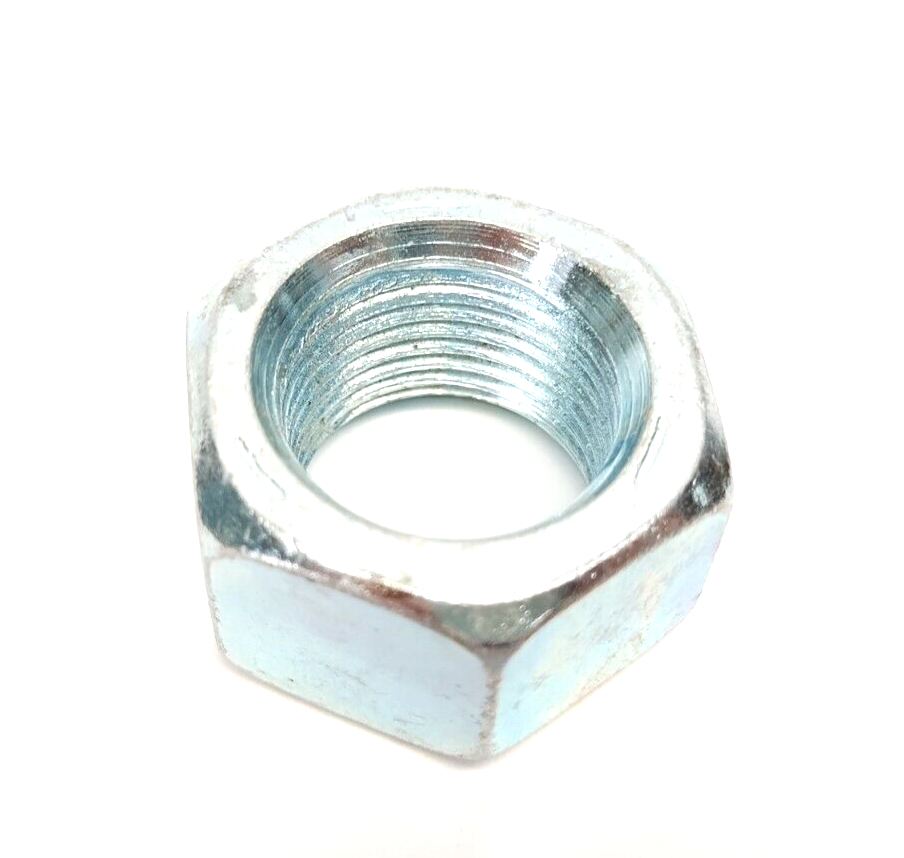 1-1/8" Hex Nut, Grade 5 Zinc Plated Steel, 3/4-16 Right Hand Thread LOT OF 39 - Maverick Industrial Sales