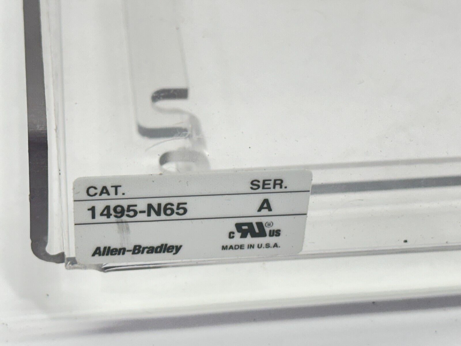 Allen Bradley 1495-N65 Ser A Disconnect Switch Protective Cover - Maverick Industrial Sales