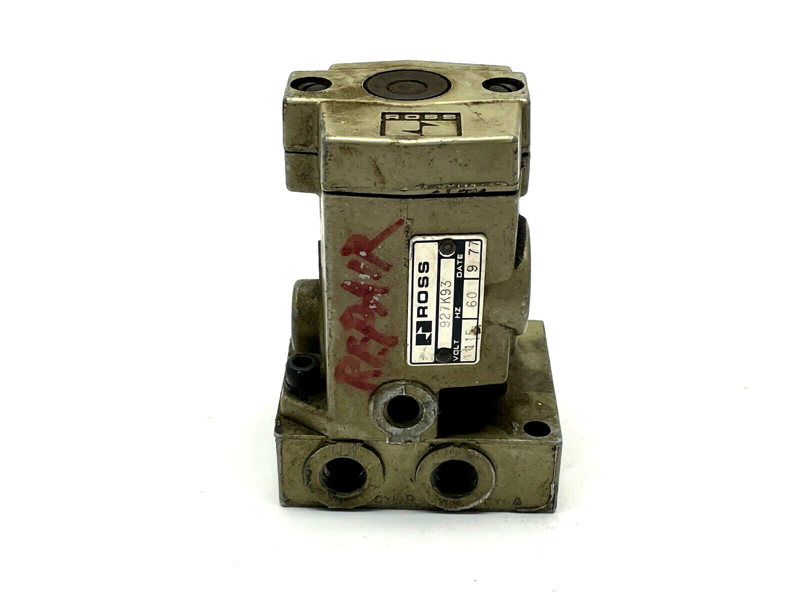 Ross 927K93 Solenoid Valve 60Hz 115V - Maverick Industrial Sales
