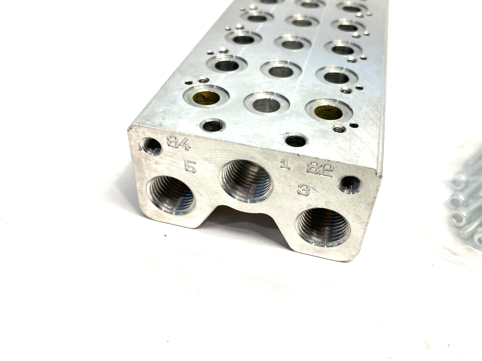 Bosch Rexroth 1825503897 Pneumatic Manifold Assembly Plate 6-Station - Maverick Industrial Sales