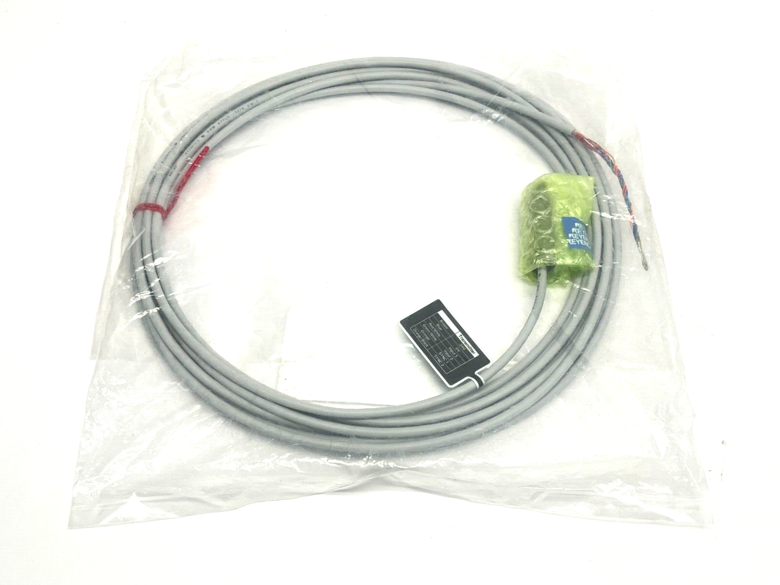 Keyence GL-SP5P-T GL-S Series Light Curtain Transmitter Cable 5m Length - Maverick Industrial Sales