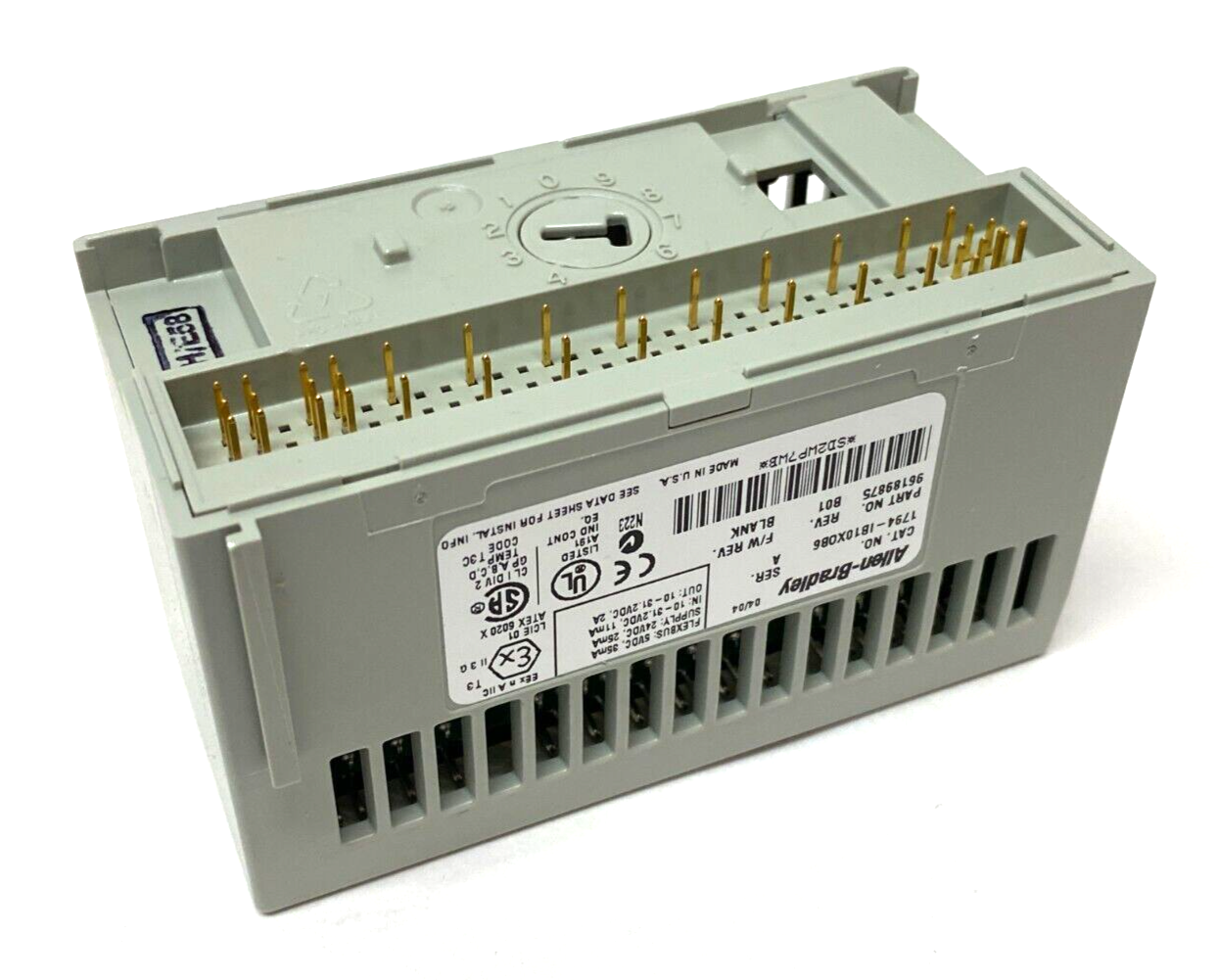 Allen Bradley 1794-IB10XOB6 Ser A Flex I/O Combination Module 10-In 6-Out - Maverick Industrial Sales