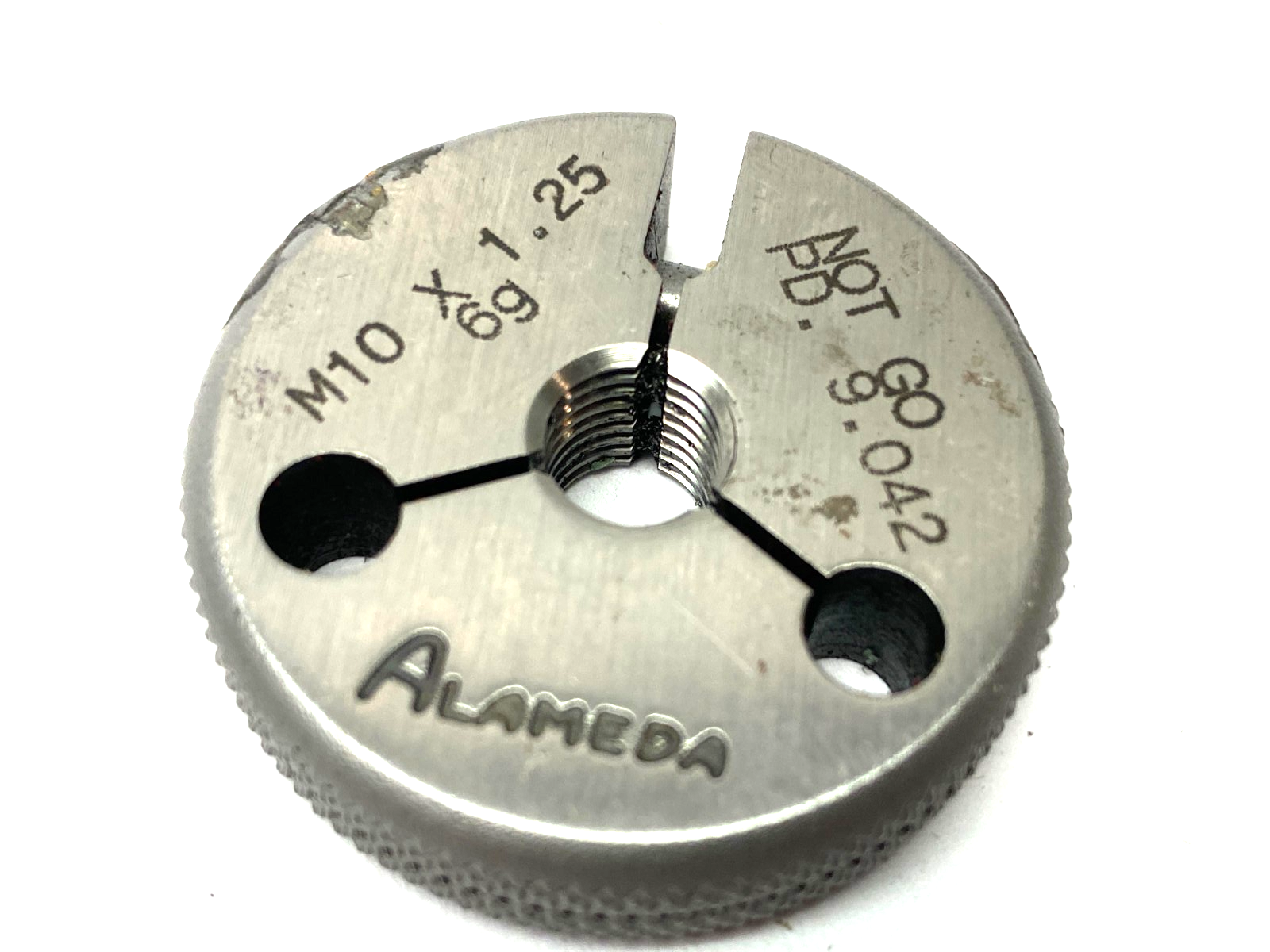 Alameda M10 x 1.25-6G Threaded Ring Gauge NOT GO PD 9.042 - Maverick Industrial Sales