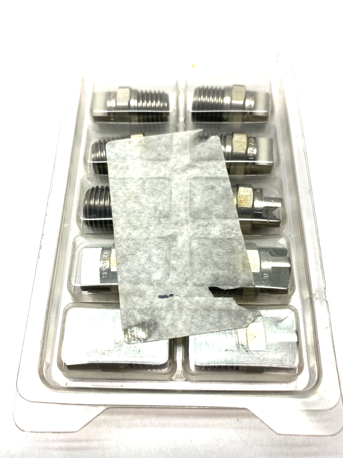 Spraying Systems H1/4VV-SS6508 VeeJet Stainless Steel Jet Nozzle Tip PKG OF 10 - Maverick Industrial Sales