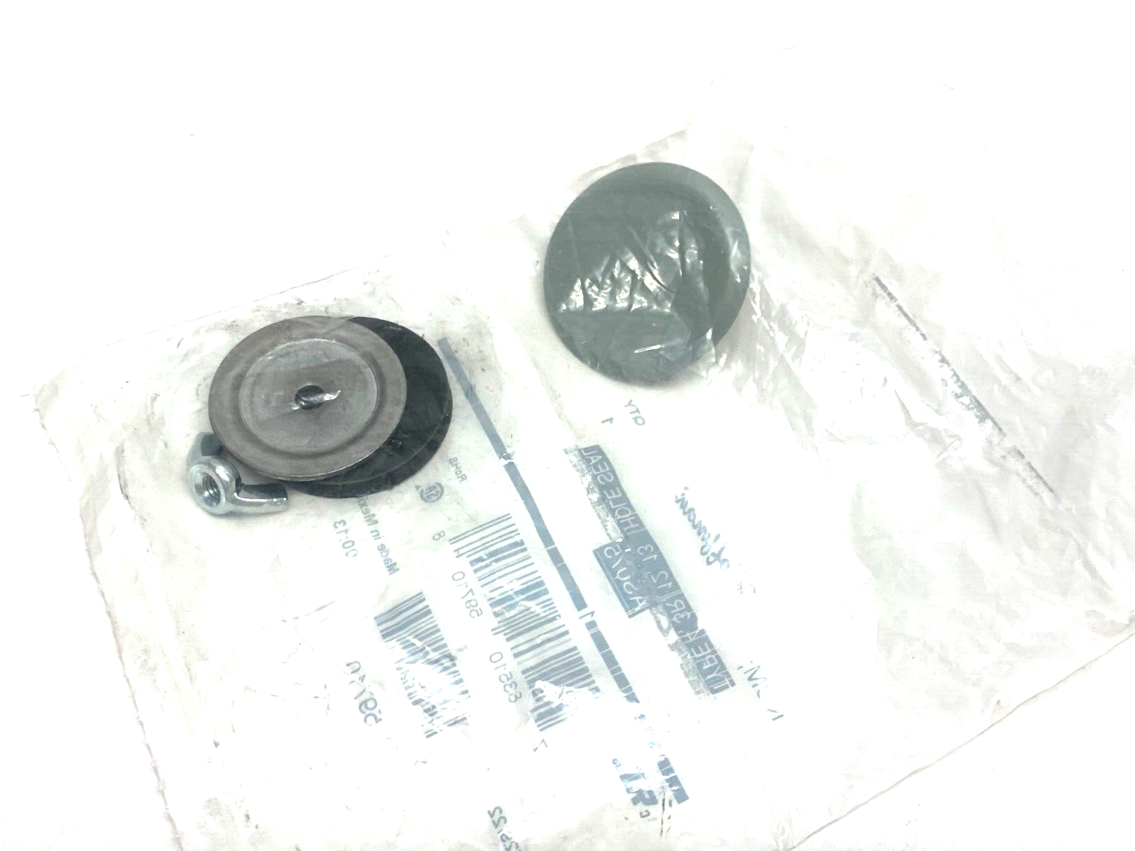 Hoffman AS075 Enclosure Hole Seal Type 4, 3R, 12, 13 Gray Steel - Maverick Industrial Sales