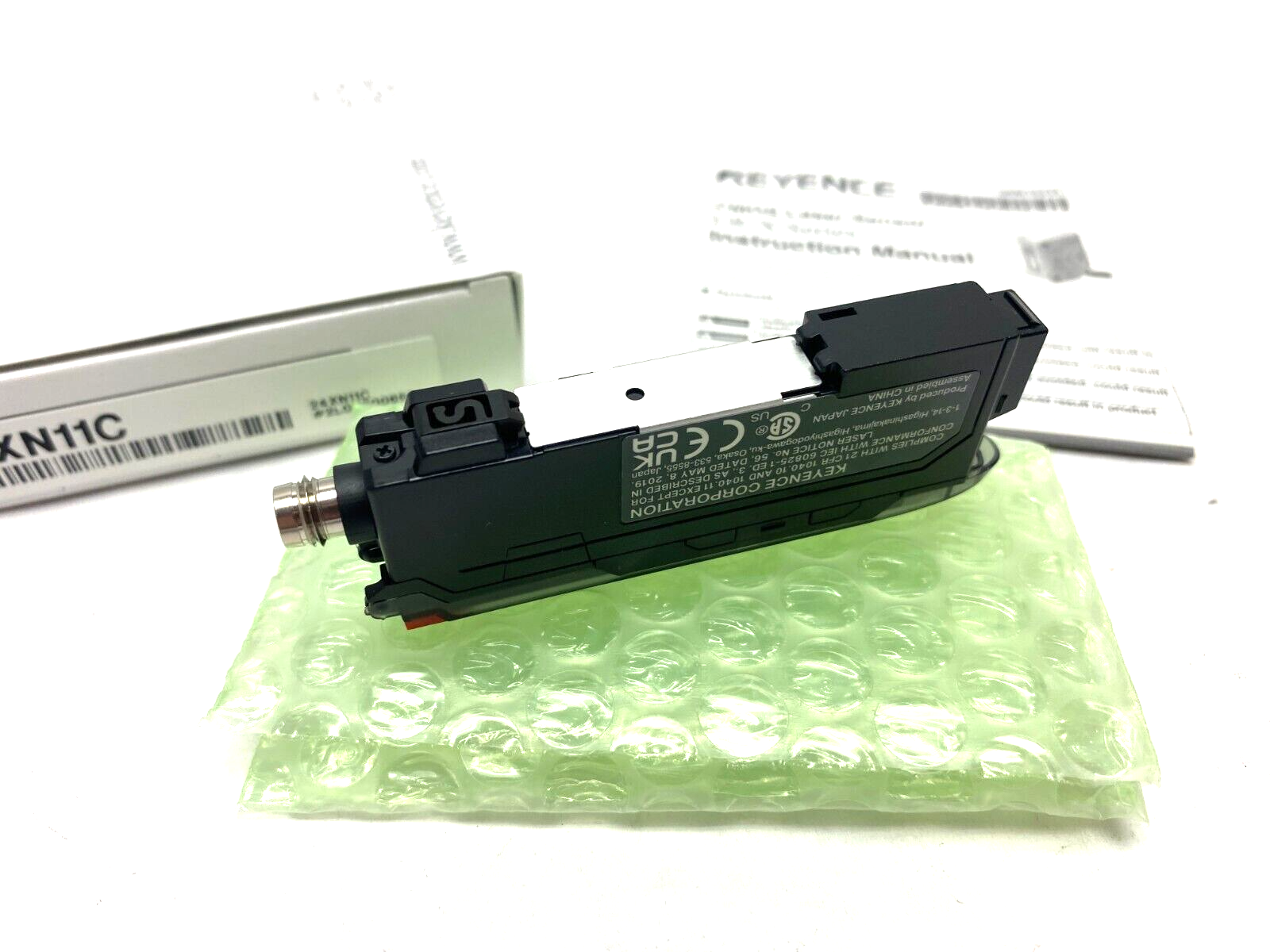 Keyence LR-XN11C Laser Amplifier Main Unit M8 Connector Type - Maverick Industrial Sales