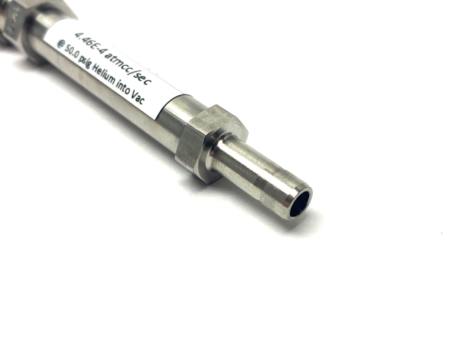 Inficon SPC-2016-G1 Helium Leak Detection Vacuum Jet Nozzle 4.46E-4 atmcc/sec - Maverick Industrial Sales