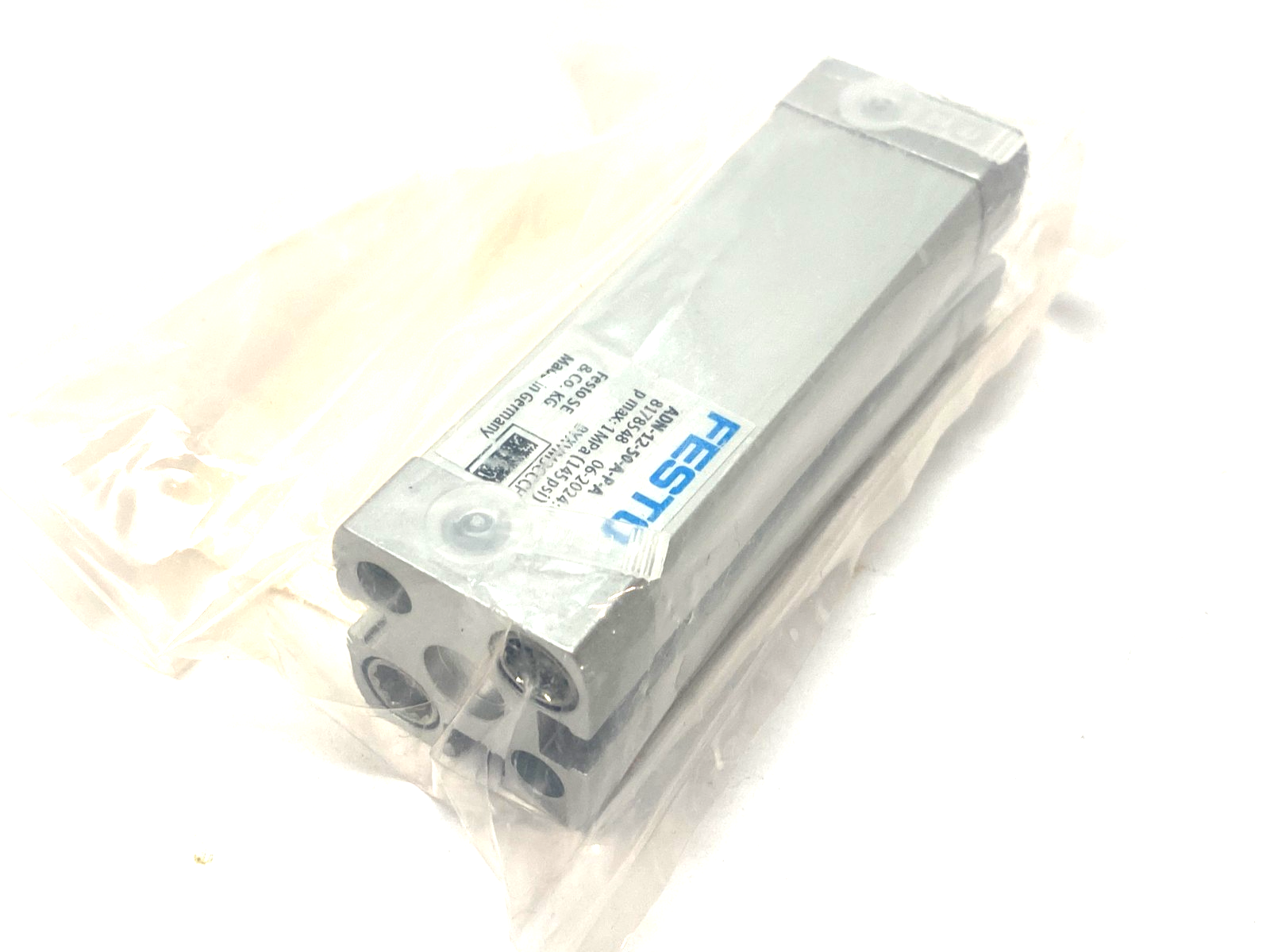 Festo ADN-12-50-A-P-A Compact Cylinder 12mm Bore 50mm Stroke 8178548 - Maverick Industrial Sales